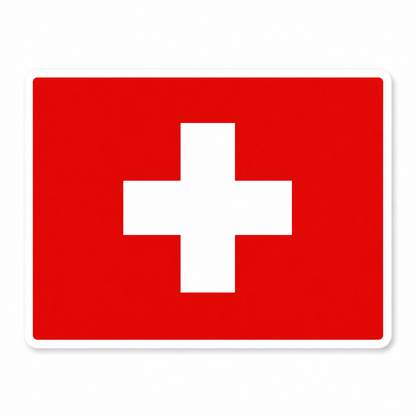 Fußball Länderflaggen Gesichtssticker Set